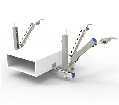 Kabel tokchalari uchun lateral va uzunlamasına seysmik cheklov